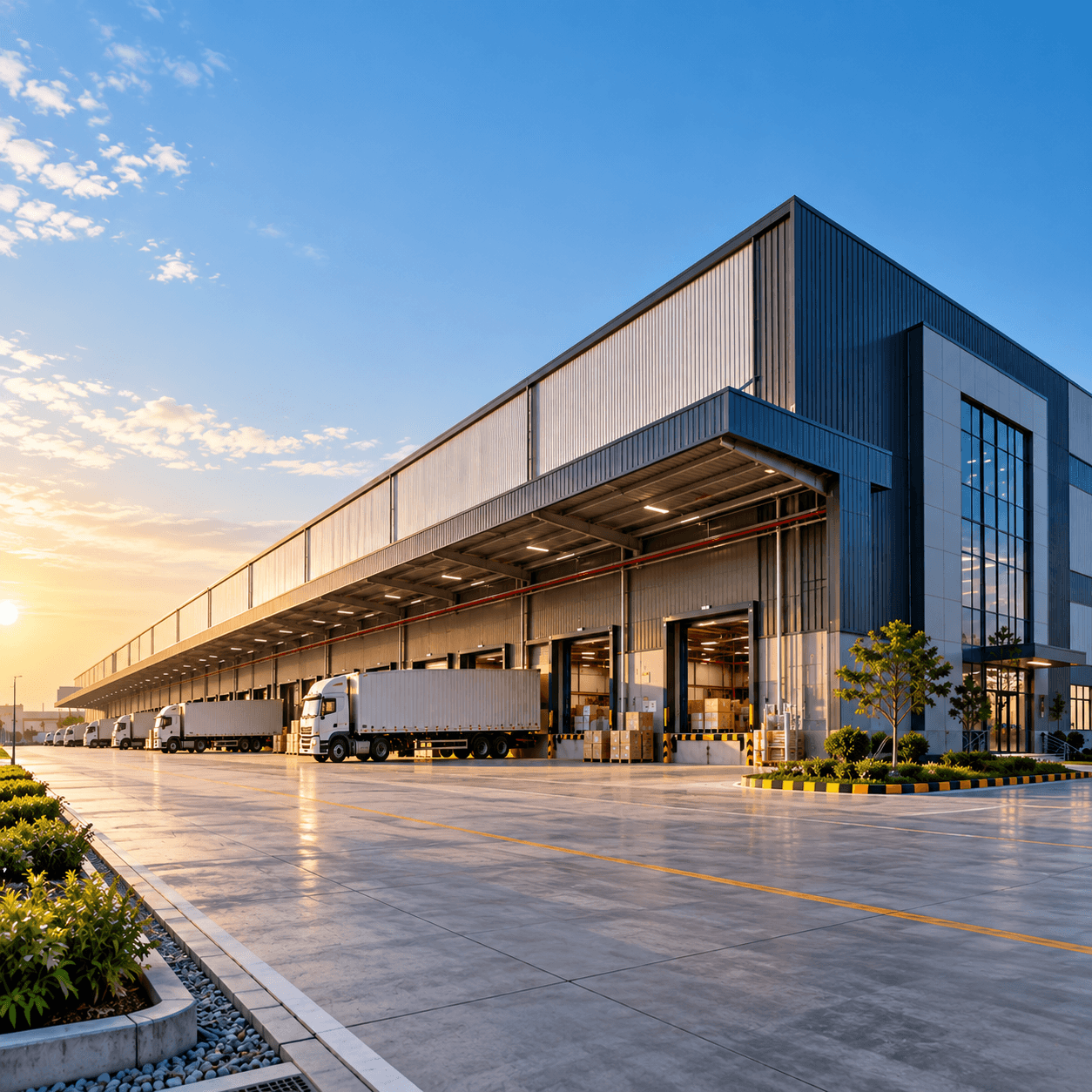 Pre-Engineered Warehousing and Logistics Facility