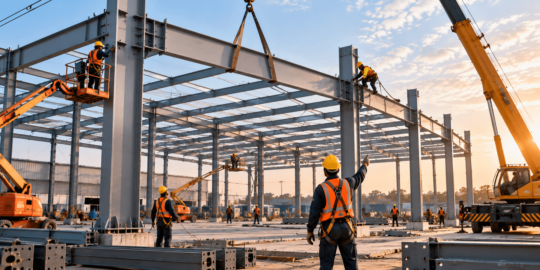 Swarup Enterprises PEB Structural Steel Execution