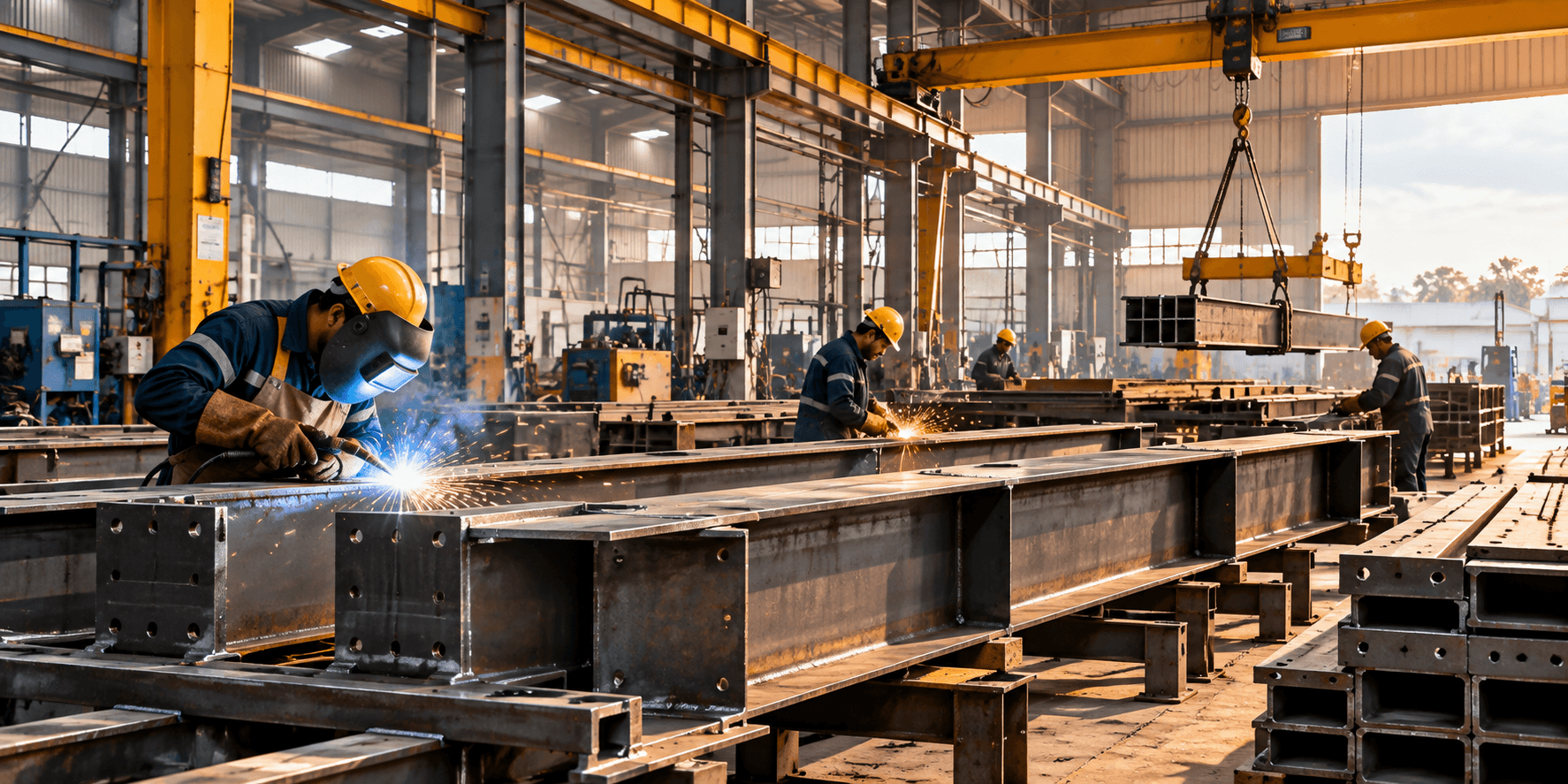Steel Manufacturing & Fabrication, Swarup Enterprises PEB project reference