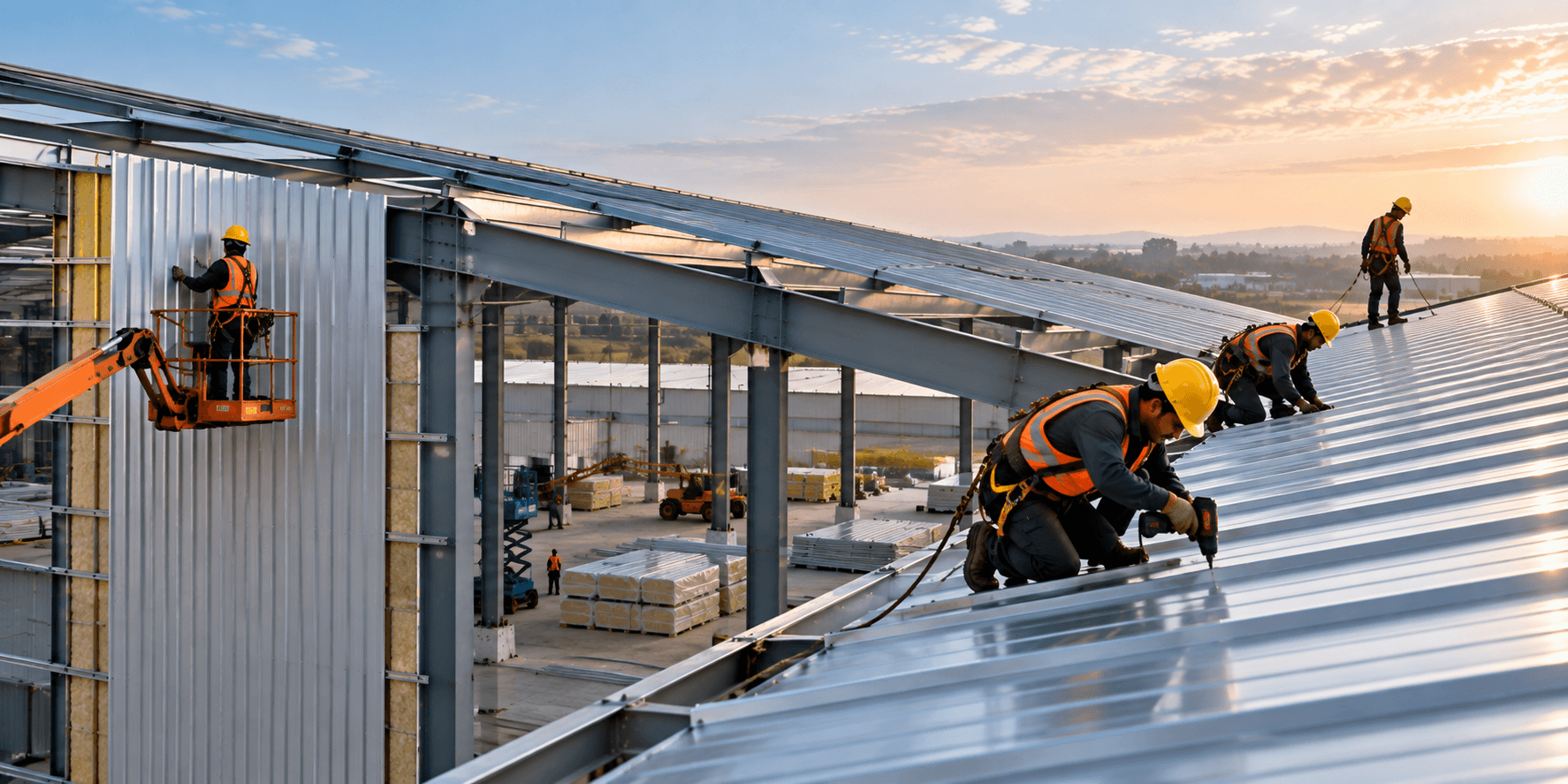 Roofing & Cladding, Swarup Enterprises PEB project reference
